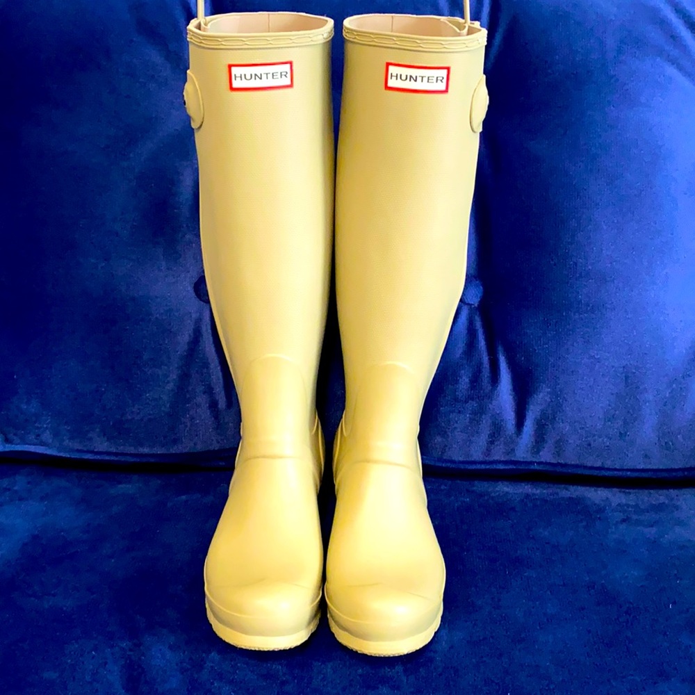 *NWOT* Hunter Original Slim Zip Textured Wellies